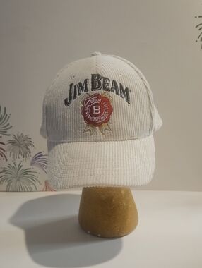 Cream Corduroy Baseball Cap